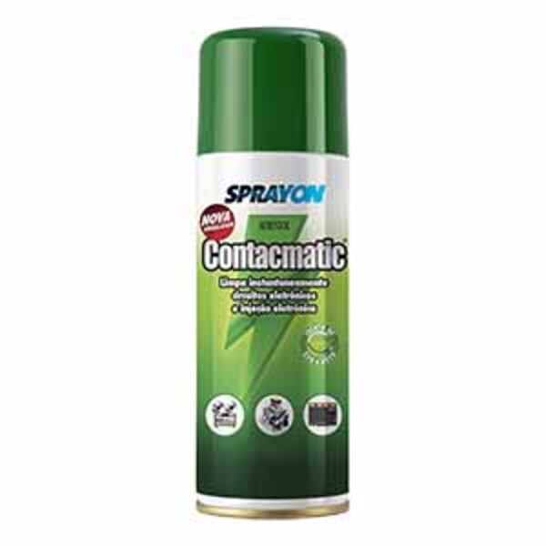 Limpa Contatos Aerosol Contacmatic Sprayon 350 Ml