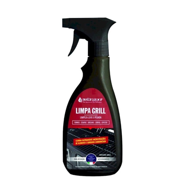 Limpa Grill - Limpeza Leve E Pesada - Bellinzoni - 500ml