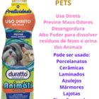 Limpa Piso Pet Uso Direto Animali 750ml Duratto