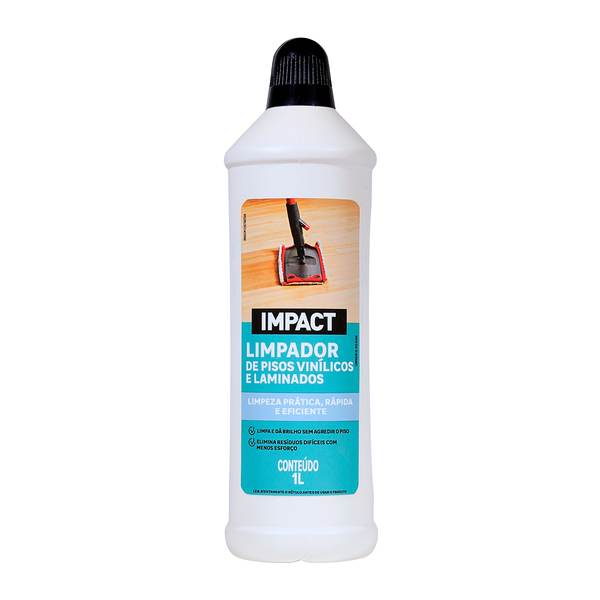 Limpa Piso Vinílico Impact Piso Vinilico e Laminado 1L