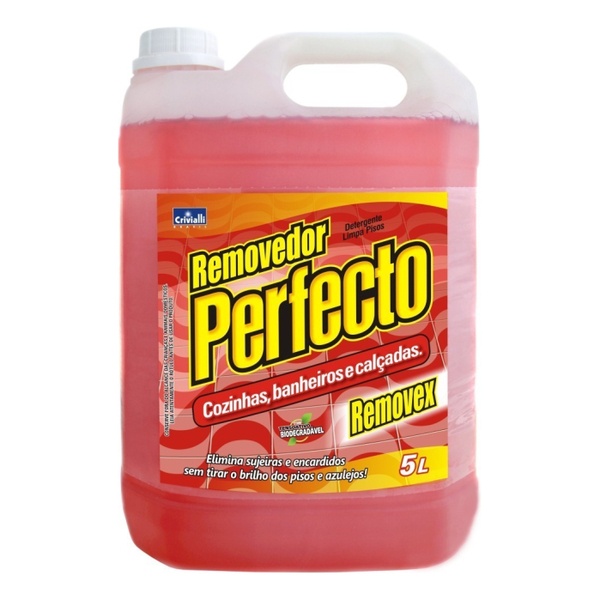 Limpa Pisos Azulejos Encardidos Perfecto Removex 5l Criviall