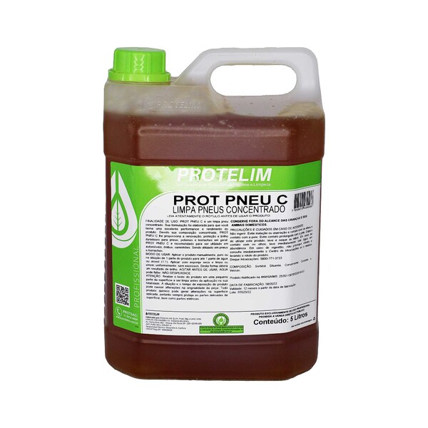 Limpa Pneus Concentrado 5l Prot Pneu C Protelim