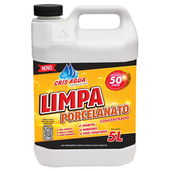 Limpa Porcelanato 5 Litros Cris Água