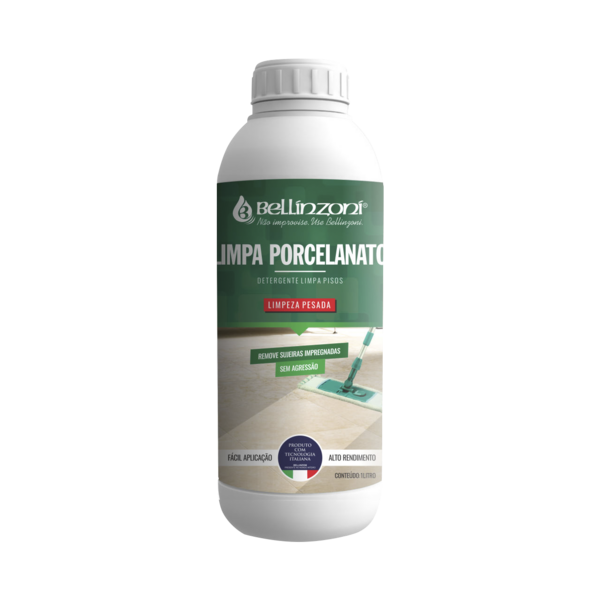 Limpa Porcelanato Limpeza Pesada 1l - Bellinzoni