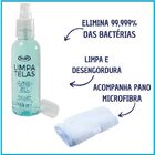 Limpa Telas Start 120ml + Pano Microfibra