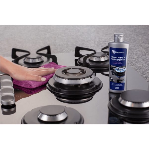 Limpa Vidro E Vitrocerâmico De Indução Electrolux Remove Manc