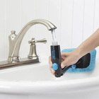 Limpa Vidro Mop 2 Em 1 Borrifador Parabrisa Dispenser Dobrave