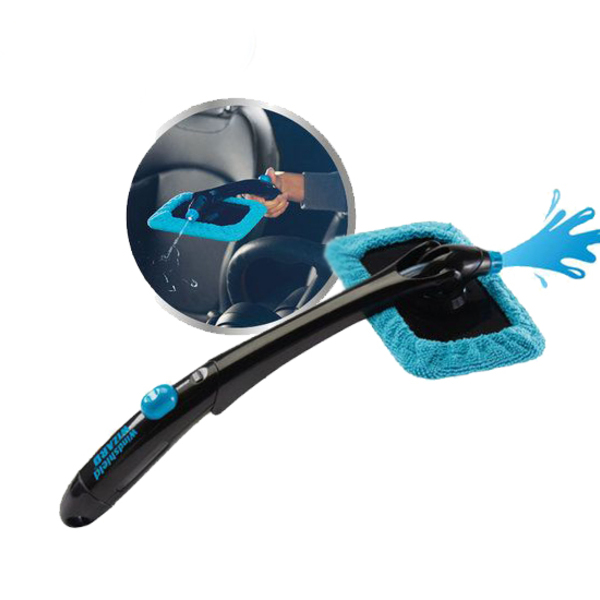 Limpa Vidro Mop 2 Em 1 Parabrisa Janela Borrifador Dispenser