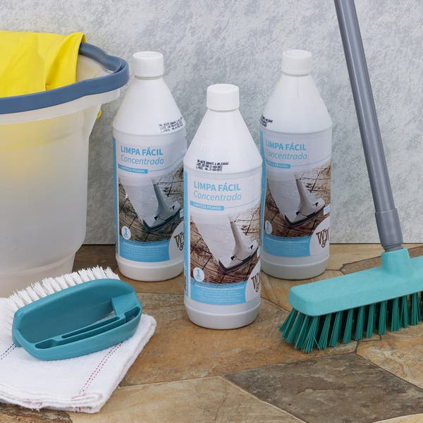 Limpador De Porcelanato W&W 1L - Limpeza Profunda E Conservação De Pisos