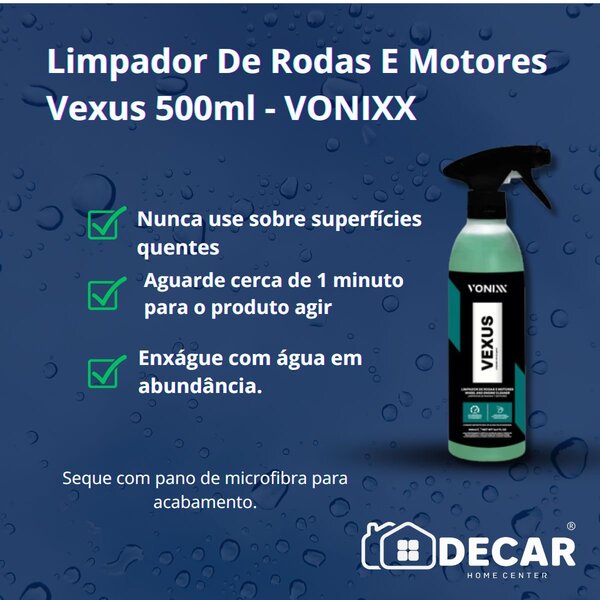 Limpador De Rodas E Motores Vexus 500ml - Vonixx | Leroy Merlin