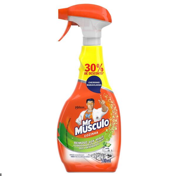 Limpador Desengordurante Mr Músculo Limão 500ml