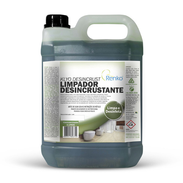 Klyo Max Pos Obra Limpador Desincrustante Limpador Desincrustante Pós Obra 5L Klyo Max Renko | Leroy Merlin