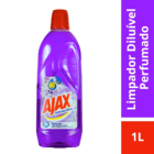 Limpador Diluível Ajax Festa Das Flores Lavanda 1l