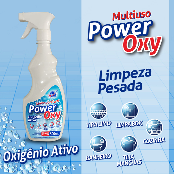 Limpador Geral Multiuso Power Oxy Mix Lar - 500ml | Leroy Merlin