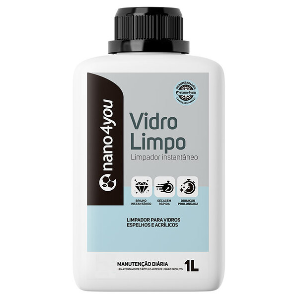 Limpador Instantâneo Vidros Espelho Acrílicos Secagem Ultra R