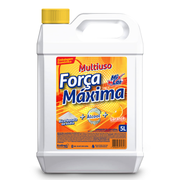 Limpador Multiuso  Força Máxima Mix Lar - 5 Litros