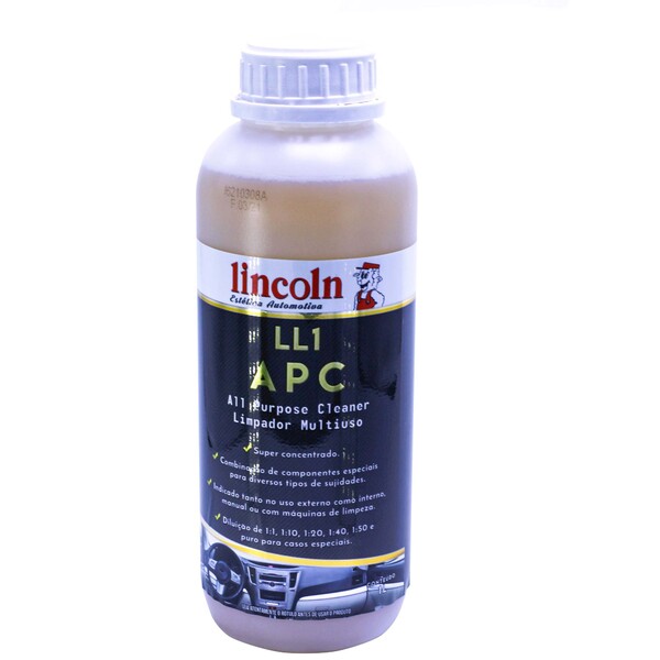 Limpador Multiuso Ll1 Apc 1 Litro Lincoln