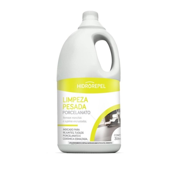 Limpeza Pesada - Porcelanatos - Hidrorepel - 3 Litros