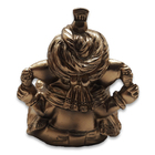 Linda Estátua De Ganesha Divindade Do Sucesso Cobre 10 Cm
