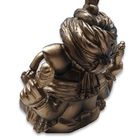 Linda Estátua De Ganesha Divindade Do Sucesso Cobre 10 Cm