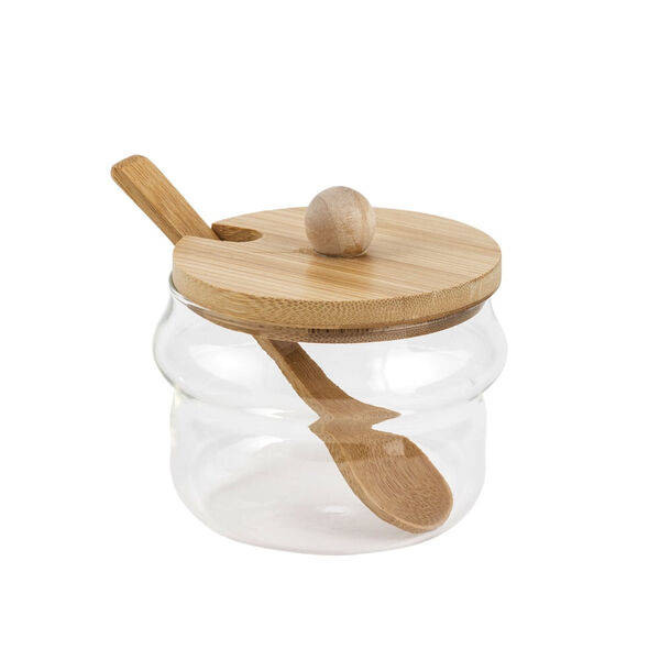 Linda Farinheira De Vidro E Bambu - 200 Ml