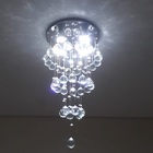 Lindo Lustre De Cristal Com 40cm De Altura ,para Sala De Jant