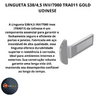 Lingueta C/desvio Inox 38m/m P/fecho Concha Janelas Gold Tra0