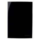 Linha Sleek  Ebony Placa Cega 4x2 15917