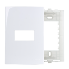 Linha Sleek Conj Placa 4x2 P/ 1 Módulo Horizontal 16026