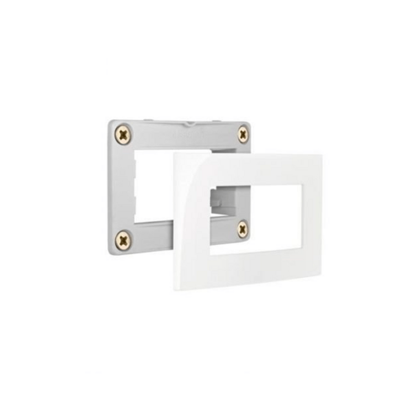 Linha Sleek Conjunto Placa Para Móveis Com Suporte 15787