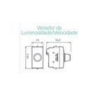 Linha Sleek Módulo Variador De Luminosidade 127v 15813