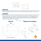 Linha Sleek Tomada Padrão Brasileiro Verm. 2p+t 10a 250v 15919
