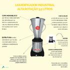 Liquidificador Alta Rotação 3,5 Litros Vitalex