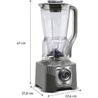 Liquidificador Arno Power Max Xxl Cinza Ln87 2,25l 2200w 127v