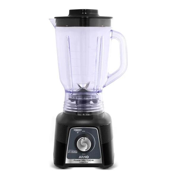 Liquidificador Arno Power Mix Limpa Fácil 700w Comfort Preto