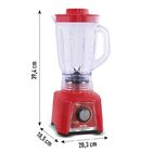 Liquidificador Arno Power Mix Limpa Fácil 700w Vermelho Lq34