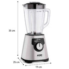 Liquidificador Arno Ultraforce Inox Jarra De Vidro Ln92