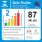 Liquidificador Black   Decker Gourmand Gris Com 05 Velocidade