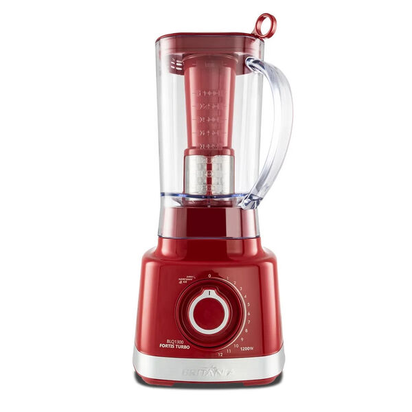 Liquidificador Britânia 1200w 3 Litros 12 Velocidades Vermelh