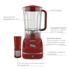 Liquidificador Britânia Revert Turbo 1200w Blq1250 127v