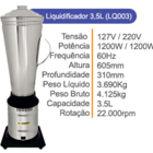 Liquidificador Industrial 3 5 Lts Aço Inox