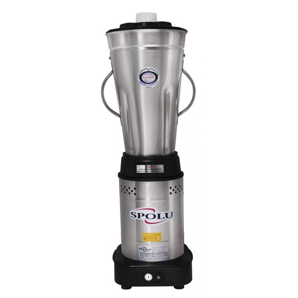 Liquidificador Industrial Baixa Rotação Spolu Inox 6 Litr...