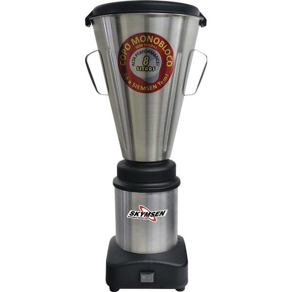 Liquidificador Industrial Inox 8,0 Litros Ls-08mb-n - Skymsen