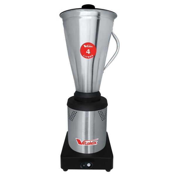 Liquidificador Industrial Inox Baixa Rotação 4l 840w Vitalex
