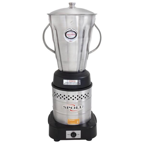 Liquidificador Inox 3,5l Alta Rotação - Spolu 127v
