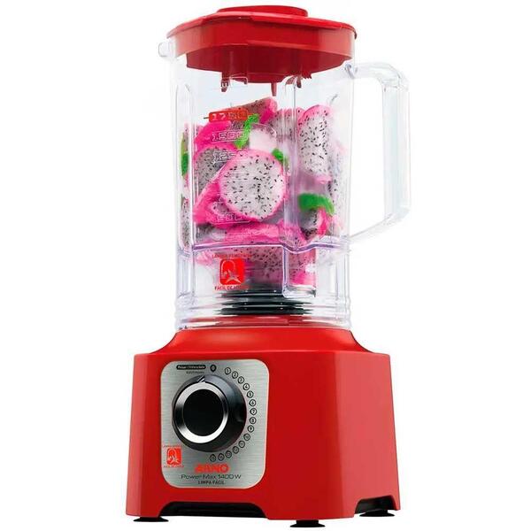 Liquidificador Ln56 Power Max Jarra 3,1l Arno Vermelho 220v