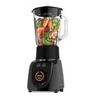 Liquidificador Mallory Optima Glass Vidro Preto - 127 Volts