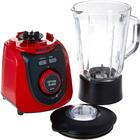 Liquidificador Mallory Optima Glass Vidro Vermelho – 127 Volts