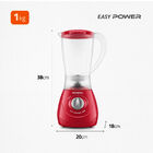 Liquidificador Mondial Easy Power Vermelho L-550-r - 220 Volts
