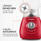 Liquidificador Mondial Easy Power Vermelho L-550-r - 220 Volts